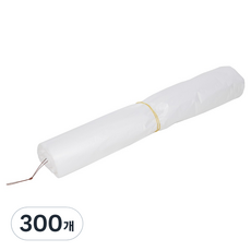 담다비닐 재활용 평판 비닐 봉투 투명, 70L, 300개