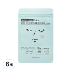 에뛰드 하이드로콜로이드 패치, 44매입, 6개