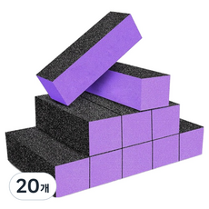 O-ON 三面打磨塊 紫色, 20個