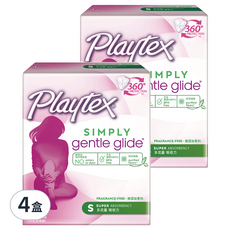 美國 Playtex 導管式衛生棉條, 多流量, 16支, 4盒