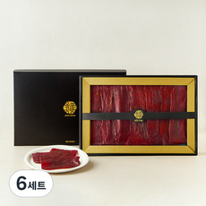육포공방 THE 부드러운 육포 선물세트, 420g, 6세트
