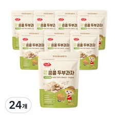 베베스트 처음먹는 콩콩 두부과자, 오리지널, 24개, 20g