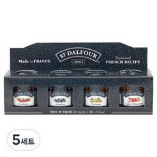 샹달프 잼 선물 세트 D 112g, 5세트, 28g