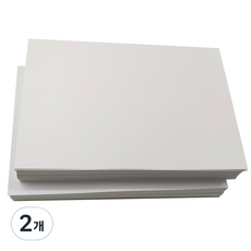 厚實的素描本圖畫紙, 8開, 500張, 2個