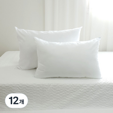 標準枕芯 一般型 2入, 白色, 12個
