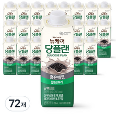 뉴케어당플랜 영양식 검은깨맛, 200ml, 72개
