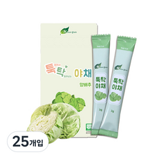 Nature Grain 蔬菜輔食, 高麗菜, 3g, 25條