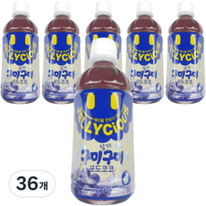 젤리셔스 구미당기는구미 포도코코, 340ml, 36개
