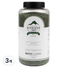 바스참 히말라야 다이아몬드 솔트 한방약초, 1.2kg, 3개