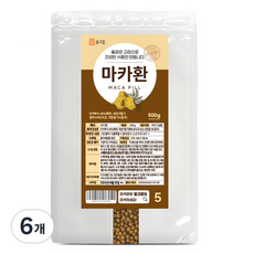 윤고집 마카환, 500g, 6개