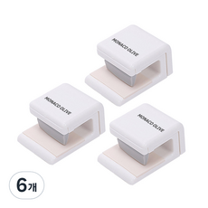 MONACO OLIVE 夾式牙膏管架, 單一顏色, 6個