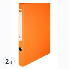 A4 30頁環保透明文件夾, 橘色, 2個