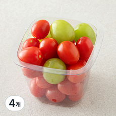 농협과일친구들 컵과일 방울토마토 포도, 150g, 4개, 1개입