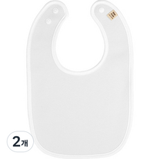 에어메쉬 토끼 메쉬 턱받이, c-1 아이보리, 2개, 1개입