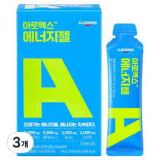 Arox 能量膠 10入, 400g, 3個