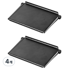 Reblica機上盒收納盒 S 16.4cm, 4個, 黑色