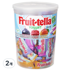 Fruit-tella 優格口味軟糖, 590g, 2個