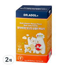 Dradol 綜合維他命 芒果味 熊軟糖 家庭號, 2個, 360g