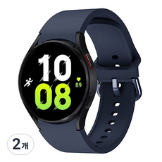 LIMSTAIL Galaxy Watch 矽膠錶帶, 海軍藍, 2個