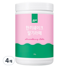 성풍양행 한끼 쉐이크 딸기라떼맛, 500g, 4개