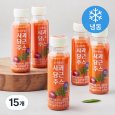 오내추럴 사과당근 주스 (냉동), 15개, 120ml