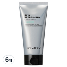 DERMAFIRM 男仕清爽潔面乳, 120g, 6條