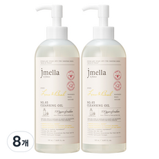 제이멜라 인 프랑스 라임 앤 바질 클렌징 오일, 500ml, 8개