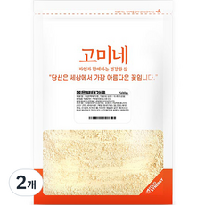 Gourmine 烤白澤粉, 500g, 2個