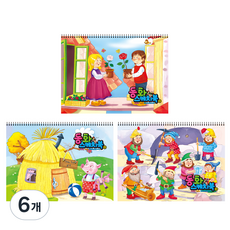 FullColors女童款童話素描本 隨機出貨, 24張, 6個