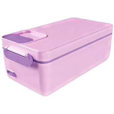 Well Life 悅生活 Best buy 免插電免加水電熱飯盒1L, 海棠紫, 1個