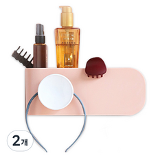 멀티 드라이기 거치대, 핑크, 2개