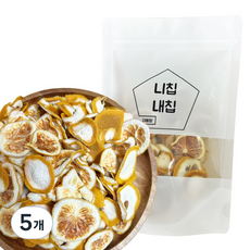 니칩내칩 활용도가 좋은 건조 레몬껍질, 5개, 40g