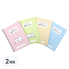 Widna Snow Dog 小學生寬格筆記本 4件組 80-0155, 2套, 混合色