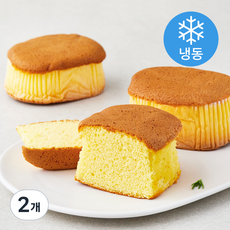 브로드카세 미니 쌀 카스테라 3개입 (냉동), 2개, 85g