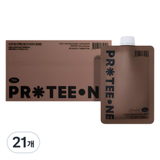 프로티원 단백질 쉐이크 파우치 초코맛, 40g, 21개