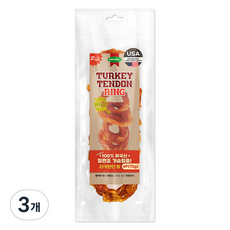 피어 강아지 터키텐던 링 간식 6p, 칠면조, 72g, 3개