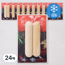 미트리 닭가슴살 프랑크 소시지 청양고추 (냉동), 100g, 1개입, 24개