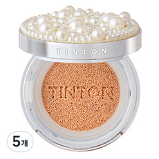 틴톤 진주 올인원 핏 원형 쿠션 파운데이션, 5개