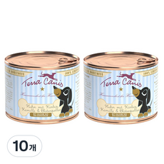 테라카니스 어덜트 강아지 습식사료 퍼피 치킨과 호박, 닭, 200g, 10개