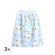 뿌뜨리아 여성 생리 샘 방지 패턴 생리 스커트 선인장L, 1개입, 3개