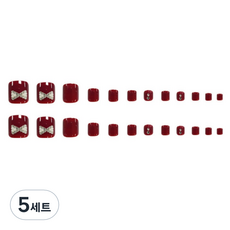 비투윈 패디팁 세트, 5세트, 리본 와인 젤타입