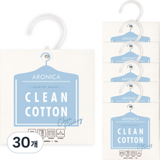 ARONICA 香氛袋衣櫃芳香劑 潔淨棉, 15g, 30個