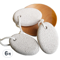 피앤케이 발각질제거 스톤, 45g, 6개, 1개입