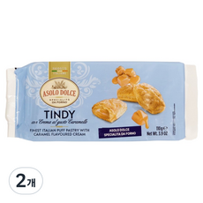 ASOLO DOLCE Tindy 焦糖奶油夾心餅乾, 2個, 110g