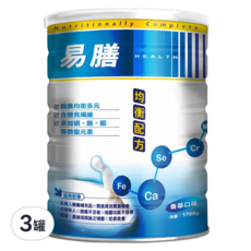 易而善 易膳營養配方, 1.7kg, 3罐