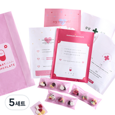Sang Sang and Diy情人節心型巧克力組, 12種, 5套