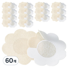 Irop商會 男性專用 自信胸貼 拋棄式 花朵型, 60個