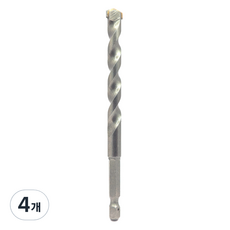 WORKPRO 六角混凝土鑽頭 10mm WP401534, 4個