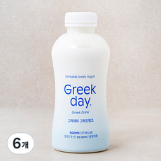그릭데이 그릭드링크, 6개, 500ml