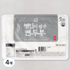 한둘 명인이 만든 연두부, 3.5kg, 4개